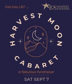 Harvest Moon Cabaret show poster