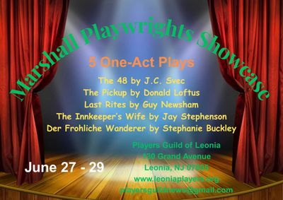 Marshall Playwright's Showcase show poster