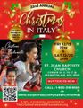 22nd-annual CHRISTMAS IN ITALY NYC starring Cristina Fontanelli FRI 12/19 (7PM) and SAT 12/20 (2PM) in Off-Off-Broadway