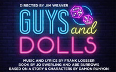 Guys and Dolls show poster