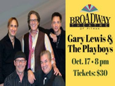Gary Lewis and the Playboys show poster