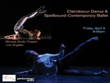 Clairobscur Dance and Spellbound Contemporary Ballet show poster
