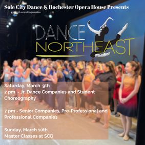 Dance Northeast! show poster