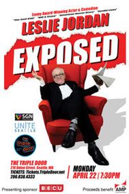 Leslie Jordan's 'Exposed'; a Benefit for The AMP show poster