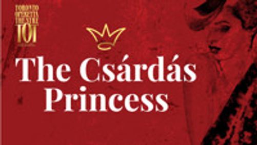 The Csardas Princess show poster
