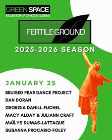Fertile Ground: New Works Showcase - January 25th show poster