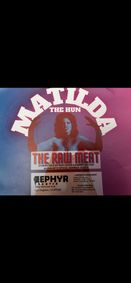 Matilda The Hun ..The Raw Meat show poster