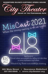 MisCast 2021 a virtual concert show poster