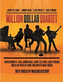 Million Dollar Quartet show poster