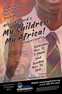 My Children! My Africa!