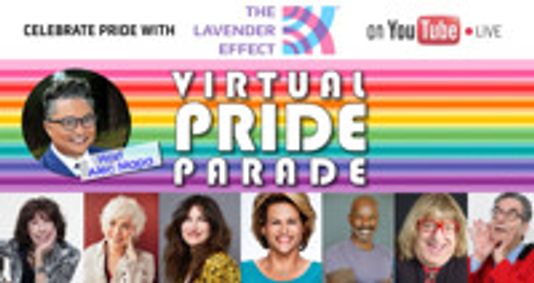 Live Virtual Pride Parade by THE LAVENDER EFFECT® show poster