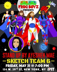Frog Boyz Presents show poster
