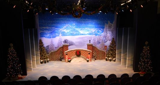 A Banner Elk Christmas show poster