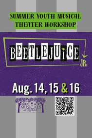 Beetlejuice Jr show poster