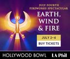July Fourth Fireworks Spectacular with Earth, Wind & Fire in Los Angeles