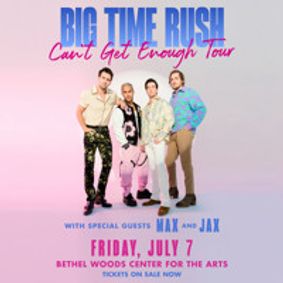 Big Time Rush show poster