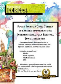 International Folkfest show poster