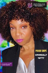 Chronically Petty show poster