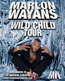 Marlon Wayans: Wild Child Tour show poster