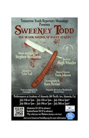 SWEENEY TODD show poster