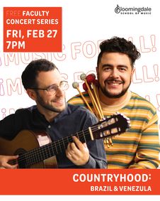 Countryhood - Brazil & Venezuela show poster