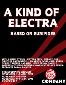 A Kind of Electra show poster