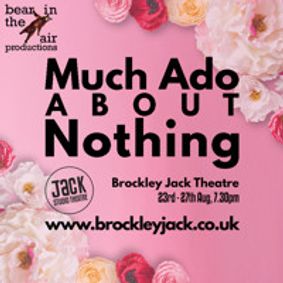 Much Ado About Nothing show poster