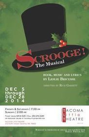 SCROOGE: THE MUSICAL show poster