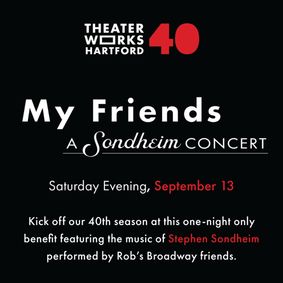 My Friends: A Sondheim Concert show poster