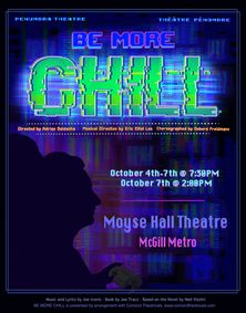 BE MORE CHILL show poster