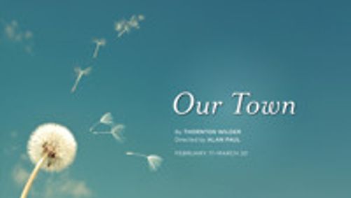 Our Town show poster