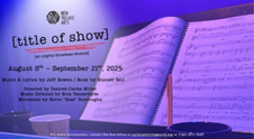 Title of Show show poster