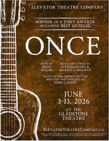 ONCE show poster