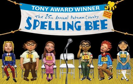 The 25th Annual Putnam County Spelling Bee show poster