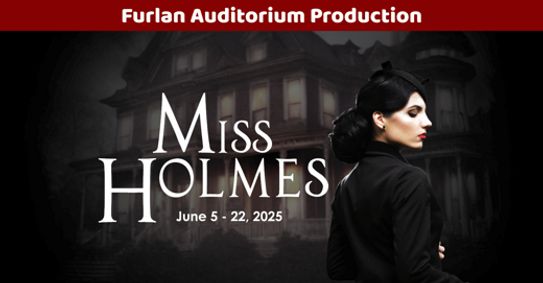 Miss Holmes show poster