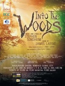 Into The Woods show poster