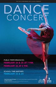 Dance Concert 2023 show poster