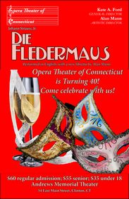 Die Fledermaus (The Bat) show poster