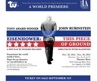 EISENHOWER: This Piece Of Ground show poster