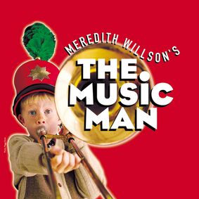 Meredith Willson's The Music Man show poster