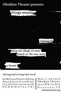 things missing/missed