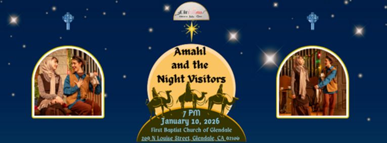 Amahl and the Night Visitors show poster