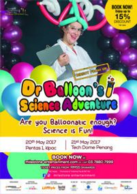 Dr.Balloon's Science Adventure show poster