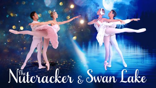 Swan Lake and The Nutcracker show poster