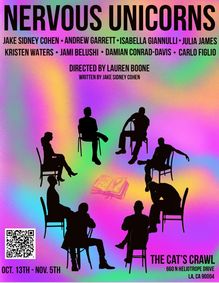 Nervous Unicorns show poster
