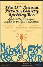 The 25th Annual Putnam County Spelling Bee show poster