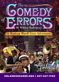 The Comedy of Errors show poster