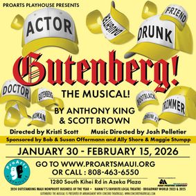 Gutenberg: The Musical show poster