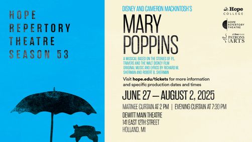 MARY POPPINS show poster