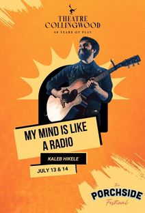 Kaleb Hikele at the Porchside Festival